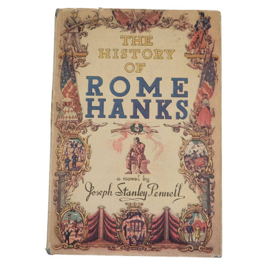 The History of Rome Hanks by Joseph Stanley Pennell 1944 Hardcover‎ Book